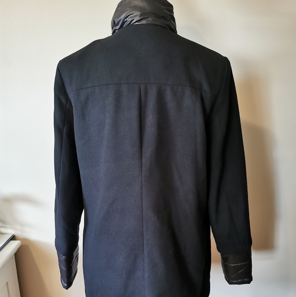 French Connection Black Coat Size Medium - Picture 3 of 8